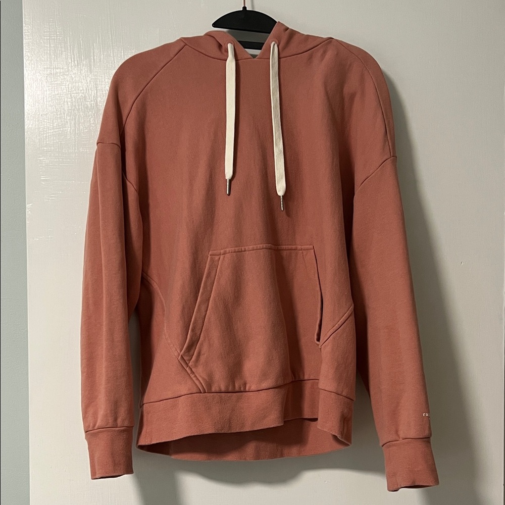Rag and Bone Salmon Pink Hoodie